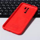 Чехол Krutoff, для Xiaomi Redmi 9, матовый, красный - Фото 3