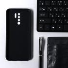 Чехол Krutoff, для Xiaomi Redmi 9, матовый, черный 6894276 - фото 16592705