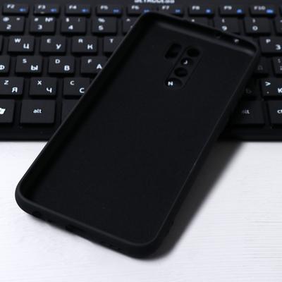 Чехол Krutoff для Xiaomi Redmi 9, матовый, чёрный