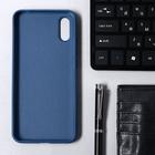 Чехол Krutoff, для Xiaomi Redmi 9А, матовый, синий - Фото 2