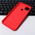 Чехол Krutoff, для Xiaomi Redmi 9С, матовый, красный - Фото 3