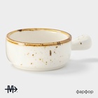 Кокотница фарфоровая Magistro «Церера», 100 мл, d=7,5 см, цвет белый 5388011