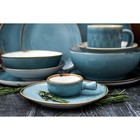 Кокотница Magistro «Церера», 100 мл, d=7.5 см, фарфор, голубая - Фото 6