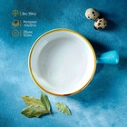 Кокотница Magistro «Церера», 500 мл, d=15 см, фарфор, голубая - Фото 2