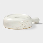 Кокотница Magistro «Церера», 500 мл, d=15 см, фарфор, белая - Фото 6