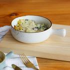 Кокотница Magistro «Церера», 500 мл, d=15 см, фарфор, белая - Фото 8