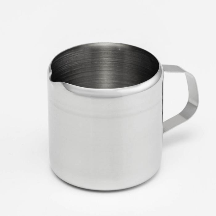 Молочник питчер, 150 мл, нержавеющая сталь, хромированный - Фото 1