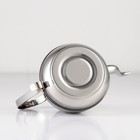 Чайник заварочный из нержавеющей стали «Леранс», 1.2 л, металлическое сито, хромированный - Фото 3