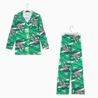 Пижама женская (рубашка и брюки) KAFTAN "Tropic" р. 52-54 - Фото 6