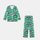 Пижама женская (рубашка и брюки) KAFTAN "Tropic" р. 56-58 - Фото 6