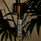 Садовый светильник на солнечной батарее «Пузырьки», 5×36×5 см, 1 LED, свечение белое - Фото 8