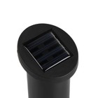Садовый светильник на солнечной батарее «Столбик», 55 см, 1 LED, свечение тёплое белое - фото 8193451