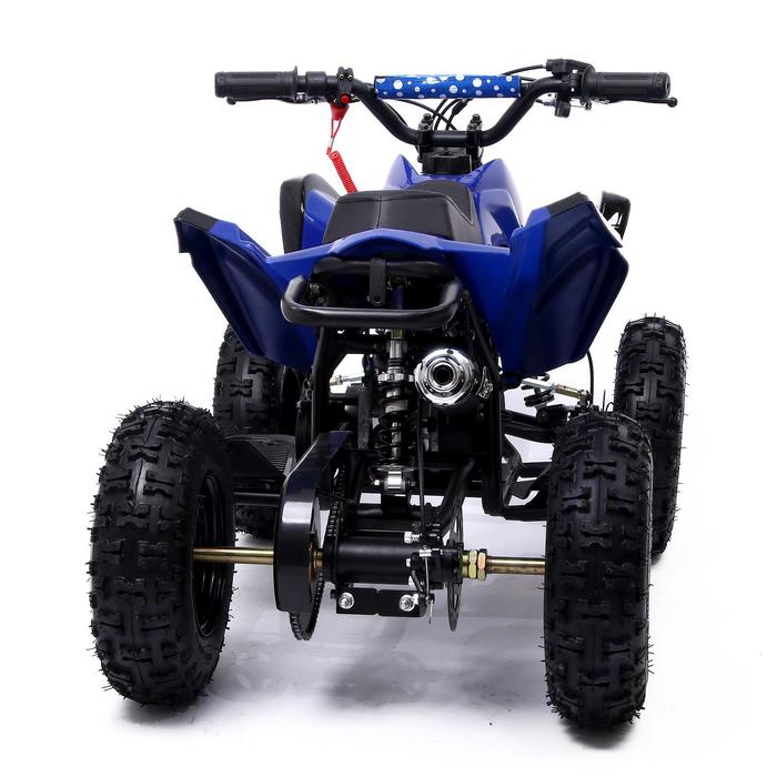 Детский квадроцикл бензиновый ATV R6.40 - 49cc, цвет синий - фото 1911555480