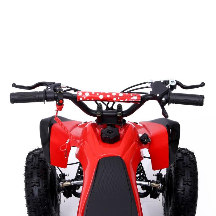 Детский квадроцикл бензиновый ATV R6.40 - 49cc, цвет красный - фото 1911555488