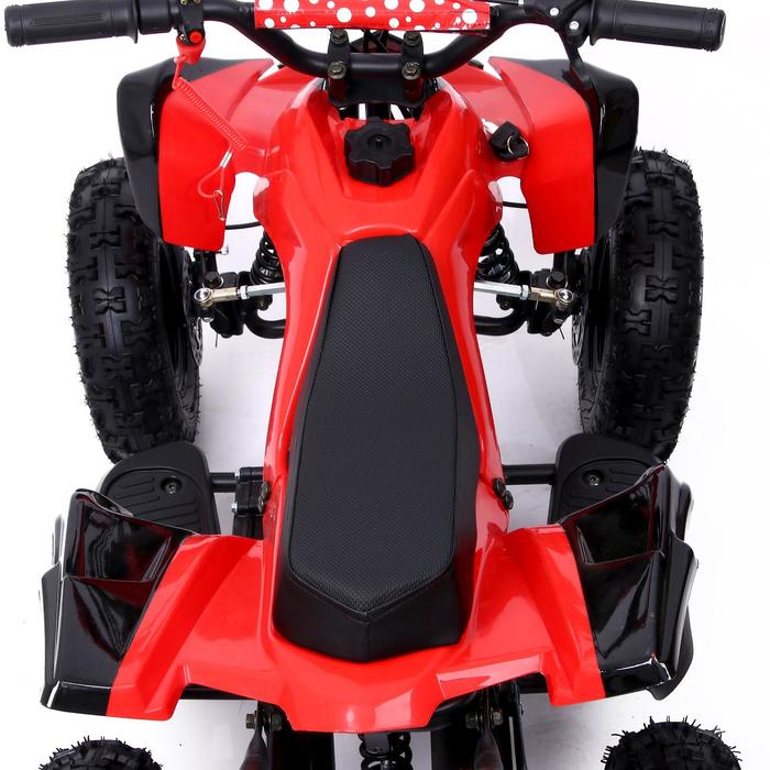 Детский квадроцикл бензиновый ATV R6.40 - 49cc, цвет красный - фото 1911555489