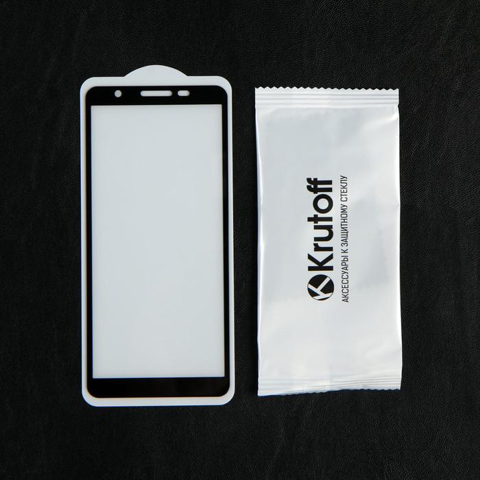 Защитное стекло Krutoff, для Samsung Galaxy A01 Core/M01 Core, полный клей, черная рамка - фото 51778269 Защитное стекло Krutoff, для Samsung Galaxy A01 Core/M01 Core, полный клей, черная рамка - фото 51778269