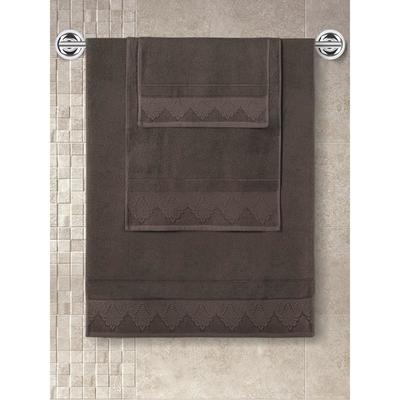 Полотенце махровое Siesta, размер 40x60 см, цвет коричневый