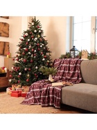 Плед флисовый новогодний «Экономь и Я. Зимний орнамент», 150×130 см - Фото 8