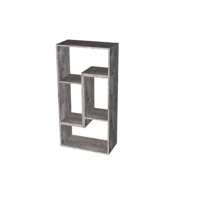 Полка П-12х2 600 300 1200 мм цвет пайн бетон тёмный 4733₽