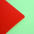 Накладка на стол пластиковая А3, 460 х 330 мм, 500 мкм, прозрачная, цвет красный (подходит для ОФИСА) - фото 39170079