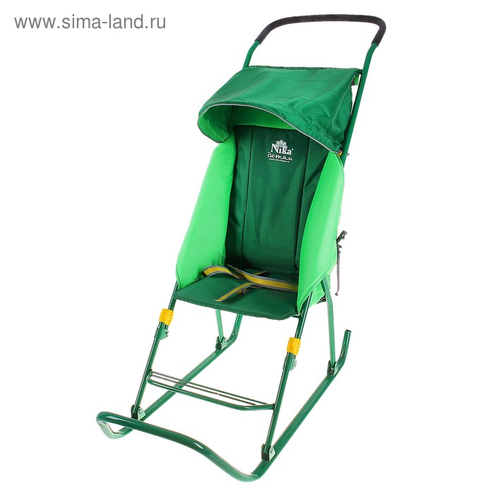 Санки коляски зеленые. Санки-коляска Тимка 1+. Санки-коляска Тимка 1+ т1+. Санки-коляска Тимка 1+(складные, с/козырьком).