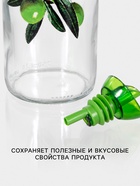 Бутылка для соуса и масла «Олива», 700 мл, стекло - Фото 3