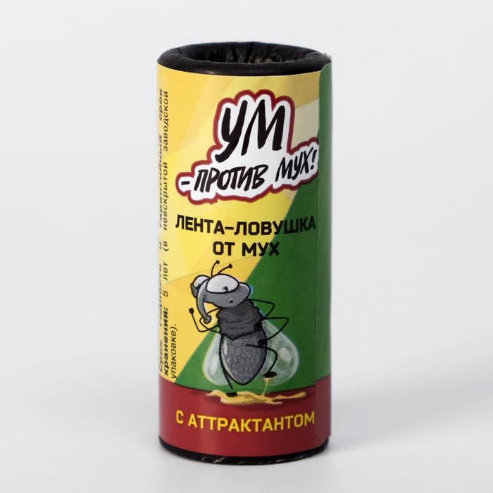 Липкая лента от мух «УМ-Против Мух», с аттрактантом, 1 шт. - Фото 1