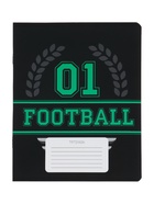 Тетрадь 12 листов в клетку, Calligrata «Футбол», МИКС (комплект 6 шт) - фото 60791796