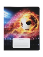 Тетрадь 12 листов в клетку, Calligrata «Футбол», МИКС (комплект 6 шт) - фото 60791798