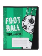 Тетрадь 12 листов в клетку, Calligrata «Футбол», МИКС (комплект 6 шт) - фото 60791799