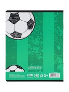 Тетрадь 12 листов в клетку, Calligrata «Футбол», МИКС (комплект 6 шт) - фото 60791801