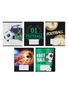 Тетрадь 12 листов в клетку, Calligrata «Футбол», МИКС (комплект 6 шт) - фото 60791802