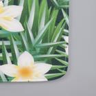 Набор ковриков для ванной и туалета Доляна «Гавайский цветок», 2 шт: 40×50, 50×80 см - Фото 3