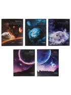 Тетрадь 48 листов в клетку, Calligrata «Космос» МИКС - Фото 5