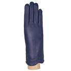 Перчатки женские натуральная кожа (Размер 7.5) синий - Фото 1