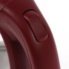 УЦЕНКА Чайник электрический Luazon LSK-1809, стекло, 1.8 л, 1500 Вт, подсветка, красный - Фото 3