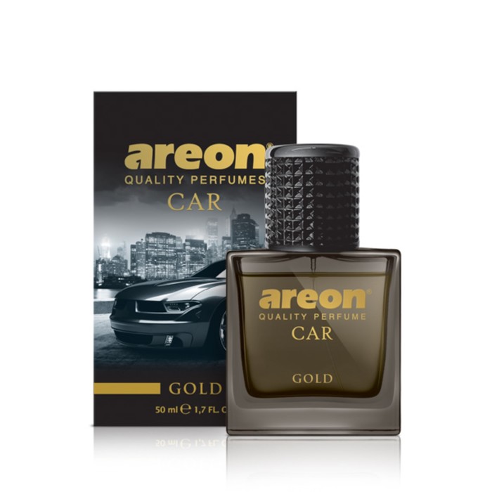 Ароматизатор на зеркало Areon Perfume Gold, 50 мл 704-MCP-04 - Фото 1