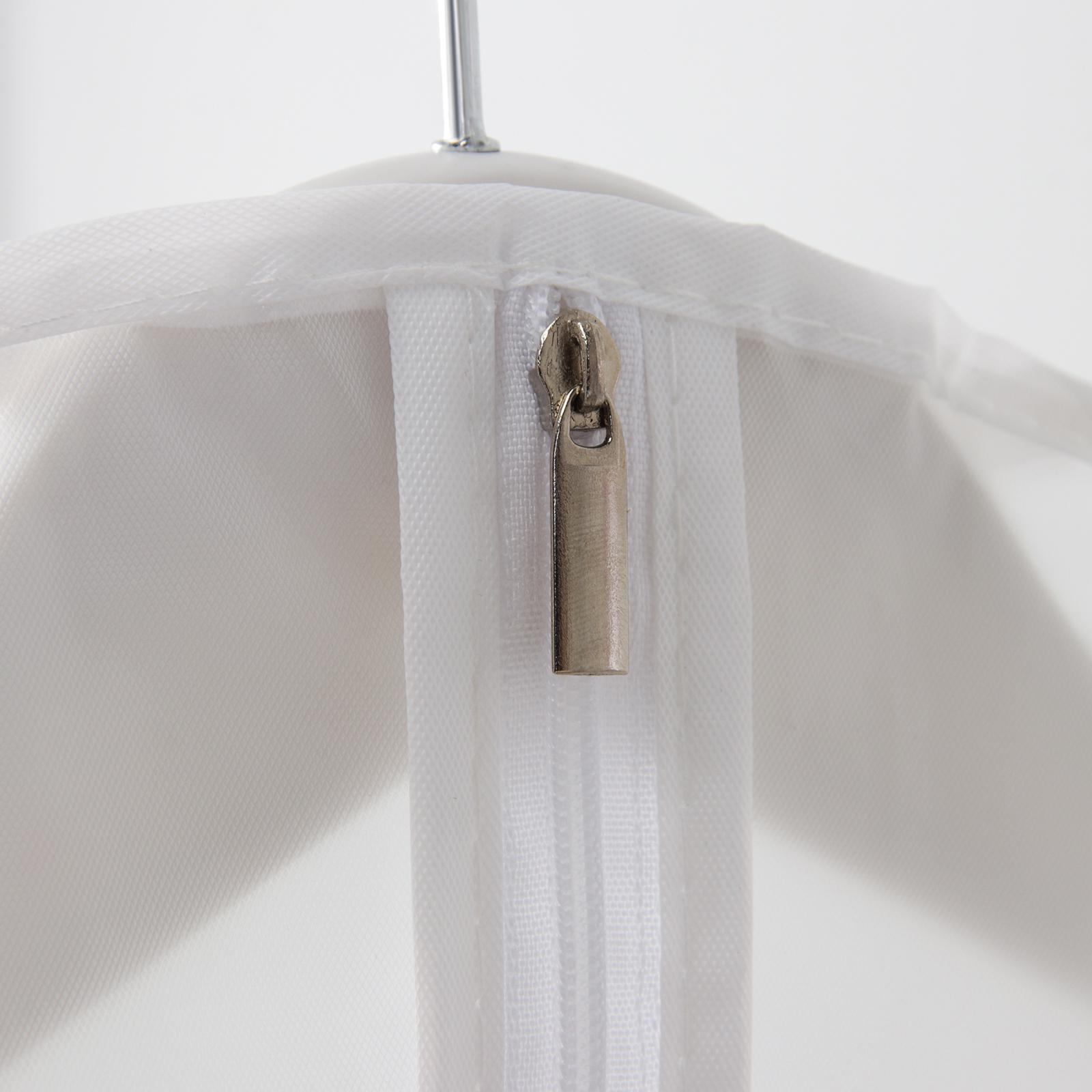 для одежды плотный Доляна, 60×80 см, PEVA, цвет белый (5329652 .