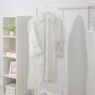 Чехол для одежды плотный Доляна, 60×120 см, PEVA, цвет белый - Фото 5