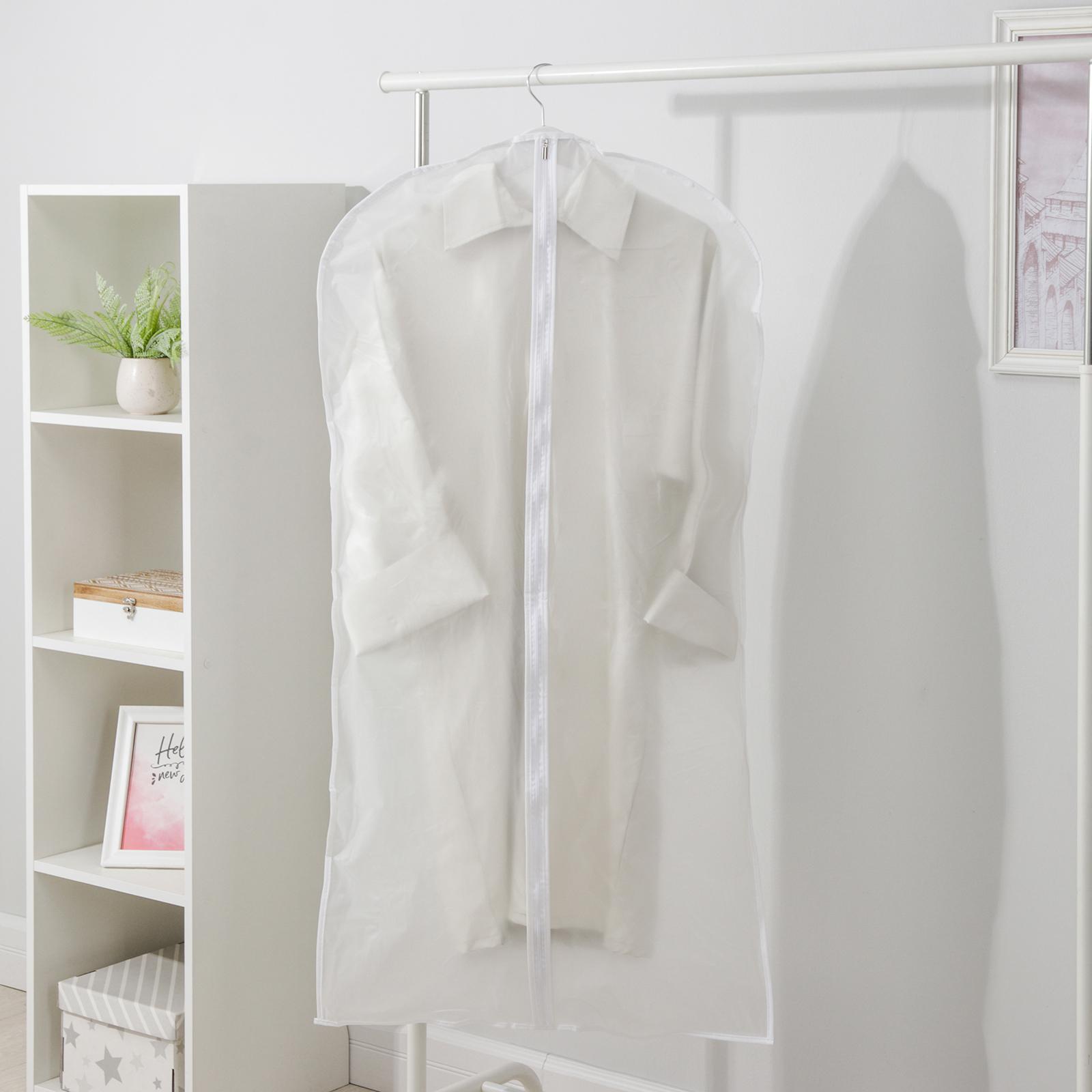  для одежды плотный Доляна, 60×120 см, PEVA, цвет белый (5329654 .