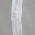 Чехол для одежды плотный объёмный Доляна, 60×110×30 см, PEVA, цвет белый - Фото 6