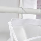 Чехол для одежды плотный объёмный Доляна, 60×110×30 см, PEVA, цвет белый - Фото 8