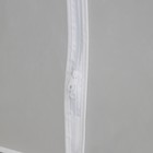 Чехол для одежды плотный Доляна, 60×110×50 см, PEVA, цвет белый - Фото 7