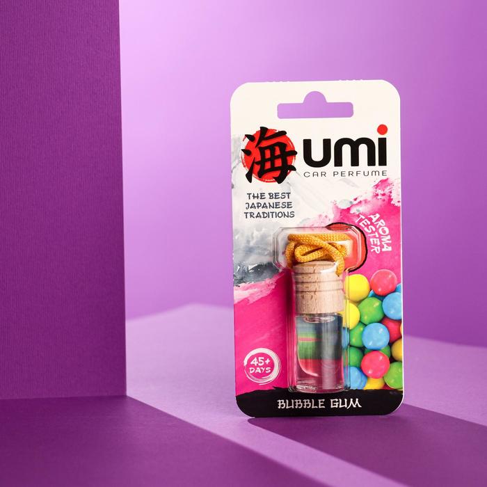 Ароматизатор в машину UMI, Бабл Гам, в бутылочке, 4 мл, TB-2004 - Фото 1