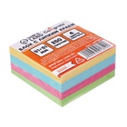 Блок с липким краем, 51×51 мм, 250 листов, пастель, 4 цвета - Фото 3