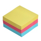 Блок с липким краем, 51×51 мм, 300 листов, пастель, 3 цвета - Фото 2