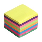 Блок с липким краем, 51×51 мм, 400 листов, флуоресцентный, 8 цветов, МИКС - Фото 4