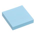 Блок с липким краем 51 мм х 51 мм, 100 листов, пастель, голубой - фото 110136657