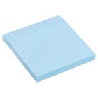 Блок с липким краем 76 мм х 76 мм, 80 листов, пастель, голубой - фото 9245166