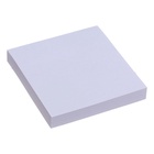 Блок с липким краем, 76×76 мм, 100 листов, белый 5491850